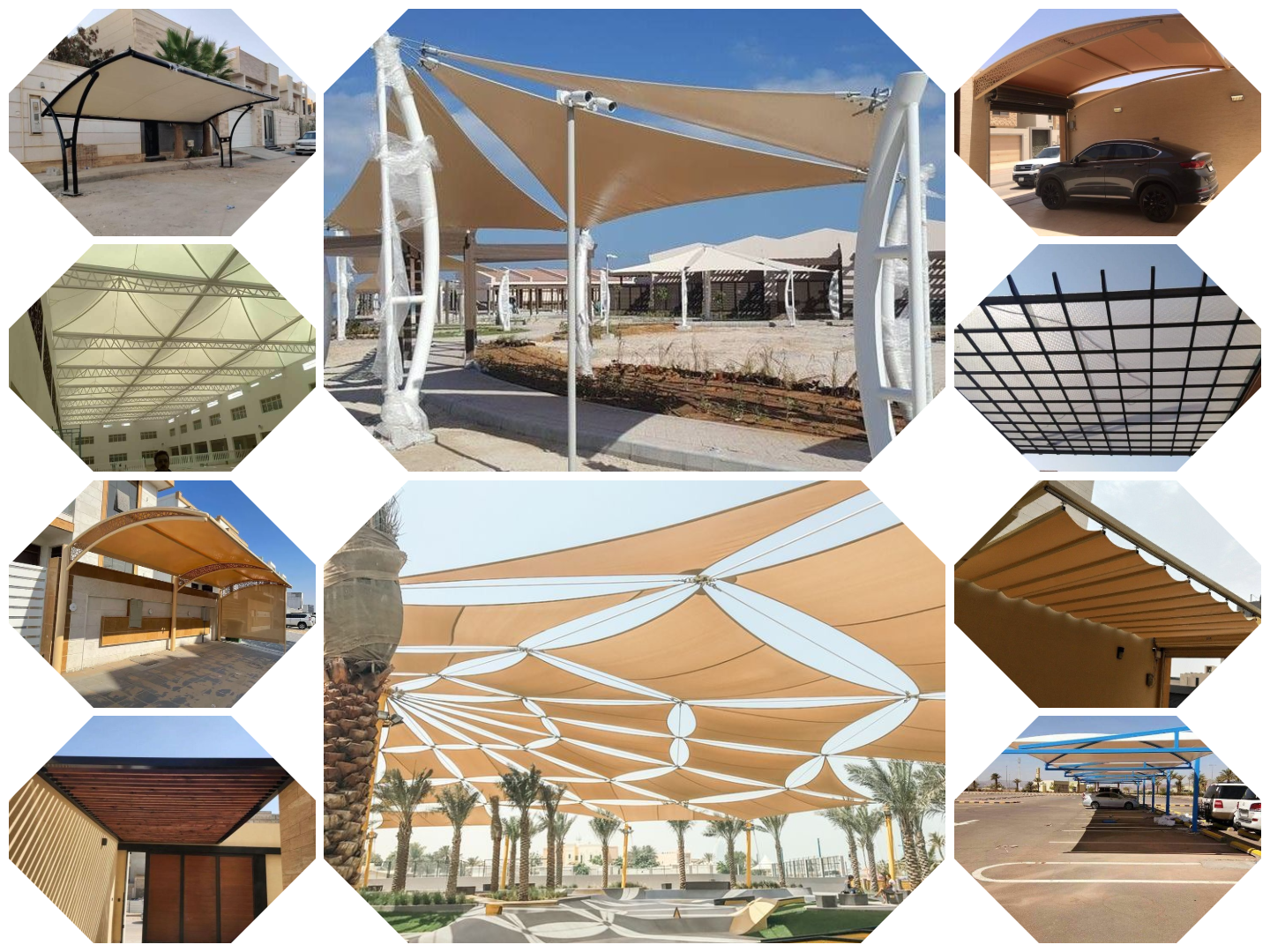 صورة مظلات متنوعة مظلات سيارات مظلات مسابح مظلات مدارس مظلات شد انشائي مظلات ساحات و مظلات مواقف سيارات و مظلات حدائق مظلات لكسان مظلات مودرن مظلات الدمام مظلات الجبيل مظلات الظهران مظلات الشرقية